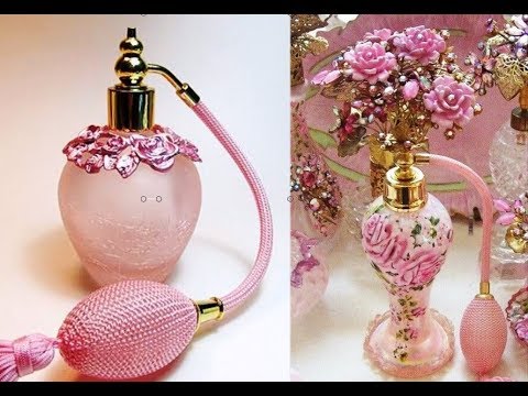 how to recycle old perfume bottles